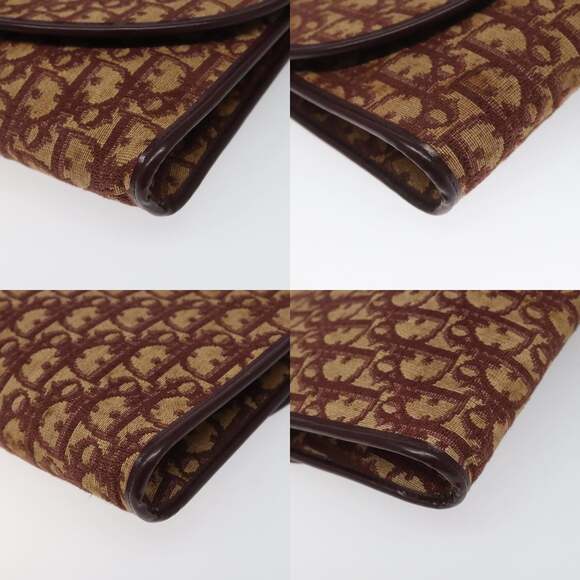 DIOR Trotter Canvas Shoulder Bag Red - Picture 10 of 12